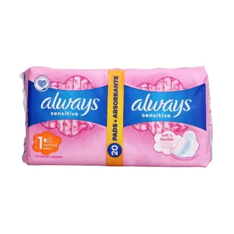 Always Sensitive Pads Ultra Normal Size 1 Pack of 20 | Bulk Savings