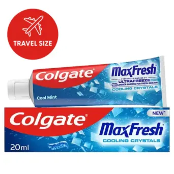 Colgate Max Fresh Cooling Crystals Travel Toothpaste 20ml – Buy Bulk