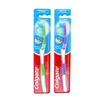 Colgate Extra Clean Toothbrush – Medium Bristles (Single Pack)