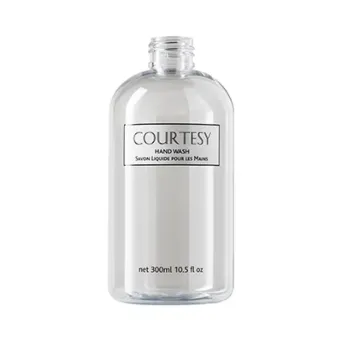 Courtesy Empty Printed 300ml Bottle Hand Wash Label
