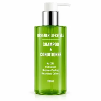 Greener Lifestyle Shampoo & Conditioner 300ml – With Argan Oil