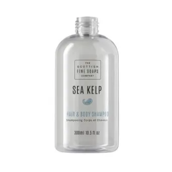 Sea Kelp Hair & Body Shampoo Gel 300ml Empty Printed Bottle