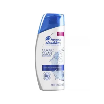 Head & Shoulders Classic Clean Anti-Dandruff Shampoo 90ml – Daily Flake-Free Care