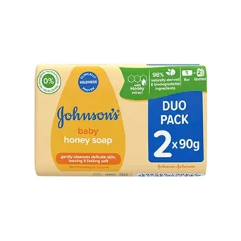 Johnson's Baby Honey Soap 2x90g | Order in Bulk