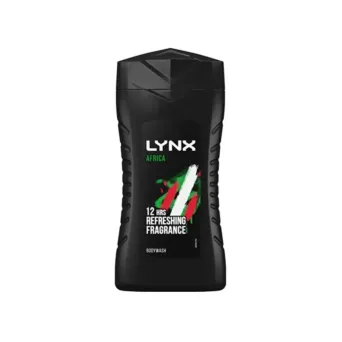 Lynx Africa Bodywash 50ml – Iconic Scent, 12-Hour Freshness