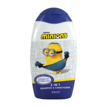 Minions 2 in 1 Children's Shampoo & Conditioner 300ml | Buy Bulk Discounted