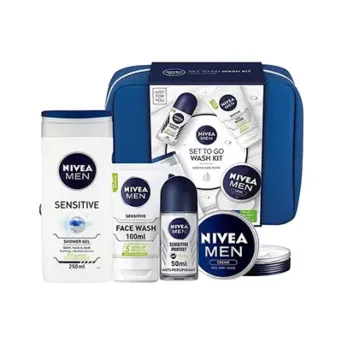 NIVEA Men Set To Go Wash Kit | Bulk Savings
