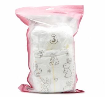 8 Nappies Individually Packed, Pink – Small Pack of Nappies | Bulk Discount