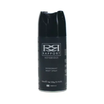 Rapport Notorious 150ml – Men’s Deodorant Spray Wholesale