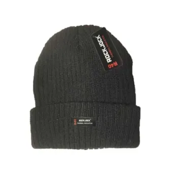 RockJock Men’s Ribbed Thermal Hat – Men’s Thermal Hat