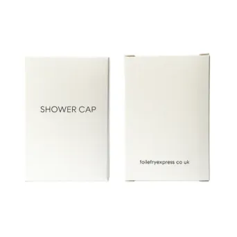 Shower Cap – Individually Boxed for Guest Welcome Packs & Travel Use