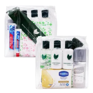Personal Hygiene Bag Female with Vegan Dental Kit | Bulk Savings