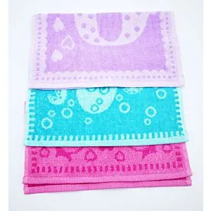 Face Cloths Kids Jacquard 30x30cm – Made in Britain | Buy Bulk Discounted