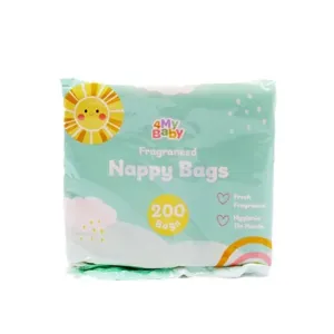 4My Baby Nappy Bags Fragranced 200 Pack | Buy Bulk Discounted
