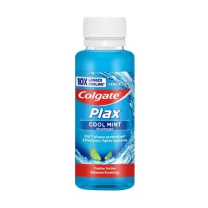 Colgate Plax Cool Mint Travel Mouthwash 100ml | Unbeatable Bulk Prices