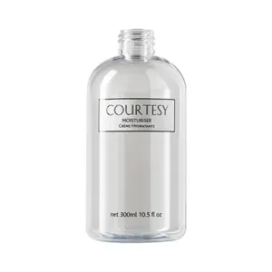 Courtesy Empty Printed 300ml Bottle Moisturiser Label