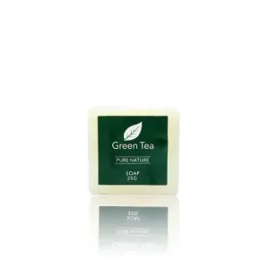 Green Tea Soap 25g | Natural Travel-Size Cleansing Bar