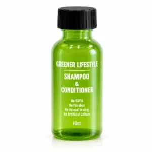 Greener Lifestyle Shampoo & Conditioner 40ml – With Argan Oil