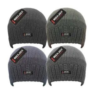 Thermal Beanie Hat — Assorted Colours (Sold Individually)