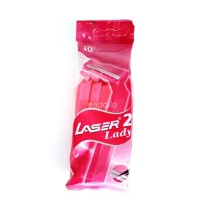 Laser 2 Lady Shaving Razors - Pack of 10 