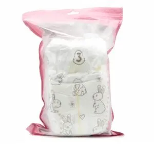 8 Nappies Individually Packed, Pink – Small Pack of Nappies | Bulk Discount