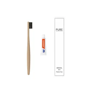 Pure Boxed Dental Kit – Plastic Free Toothbrush & Toothpaste | Oral Care Kit