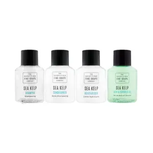 Sea Kelp Hotel Toiletries Set - 50 Units Each 30ml