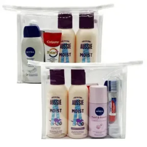 Women's Toiletry Bag Nivea & Aussie Mini Set | Bulk Discounted