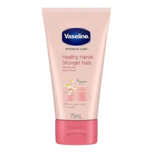 Vaseline Healthy Hands Stronger Nails Hand Cream 75ml | Bulk Buy