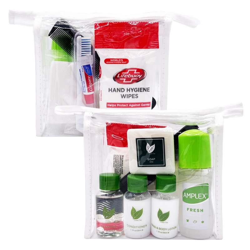 Unisex Green Tea Travel Toiletry Pack
