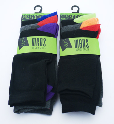 Men’s Black Winter Socks Wholesale – 3 PAIR PACK Bulk Discounted