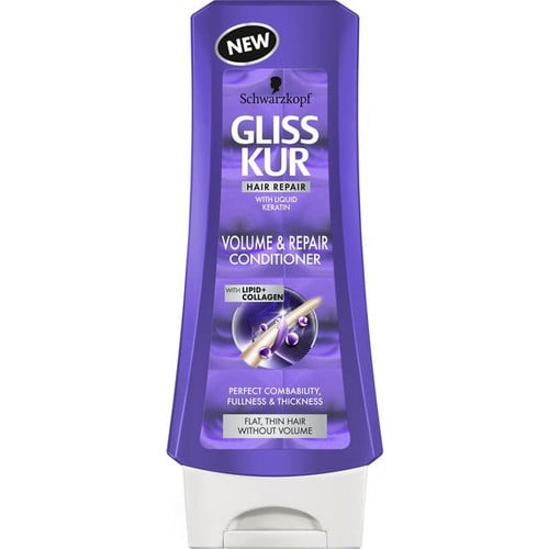 Schwarzkopf Gliss Volume and Repair Hair Conditioner 250ml