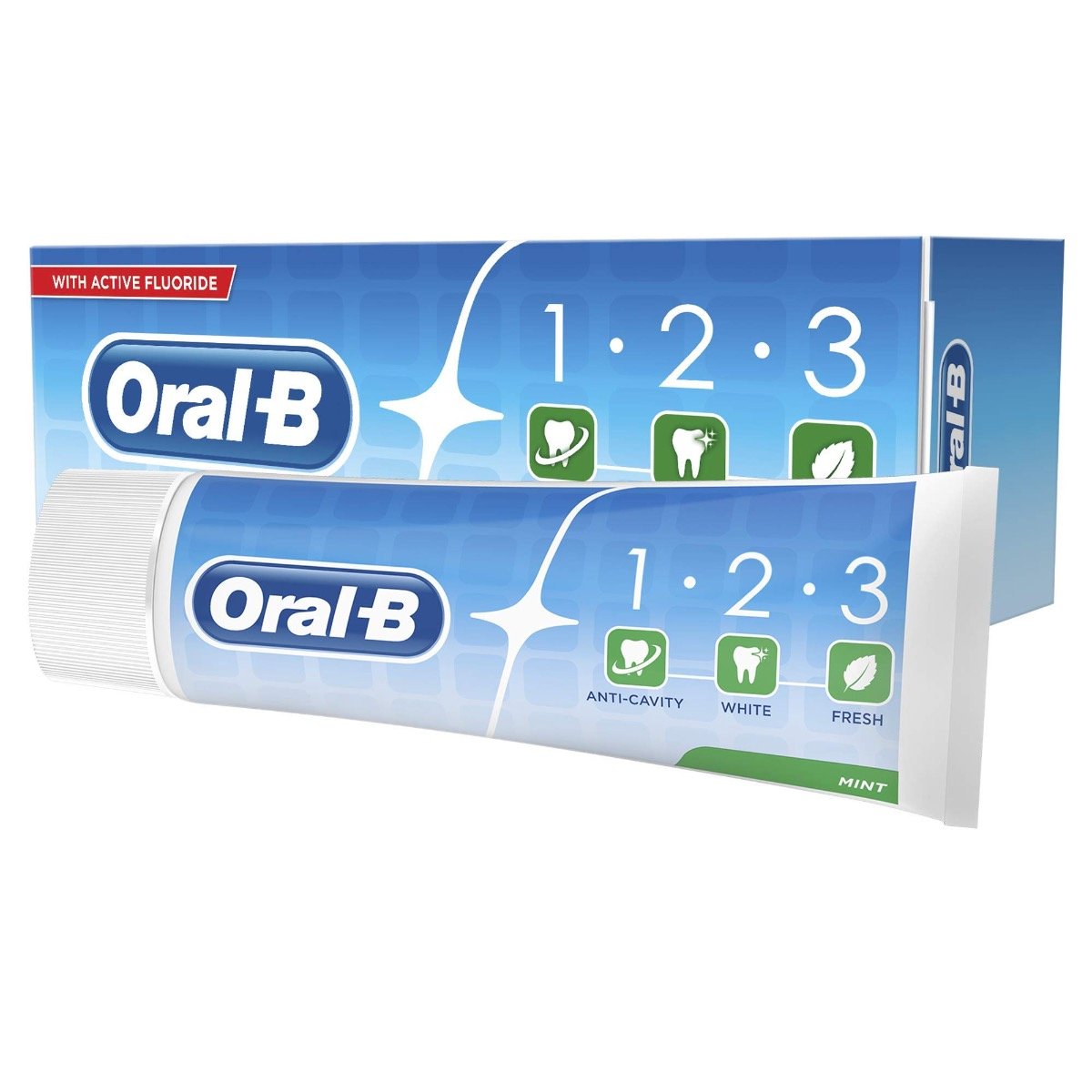 Oral-B Toothpaste 1-2-3 Mint 100ml