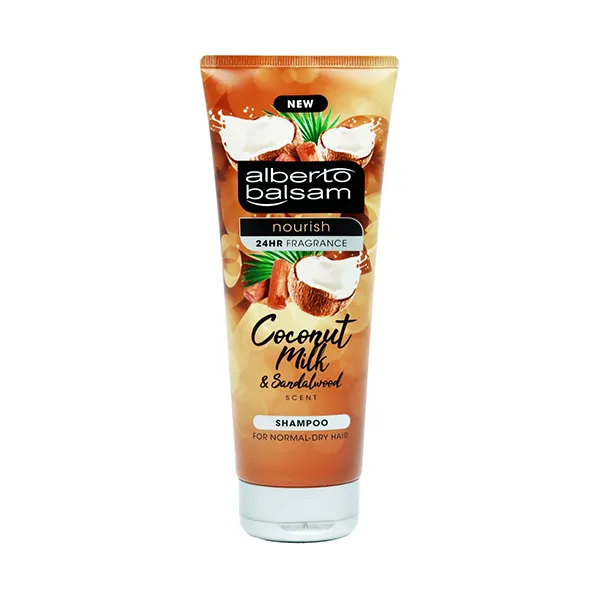 Alberto Balsam Shampoo Coconut Milk & Sandalwood 250ml – For Normal to Dry Hair