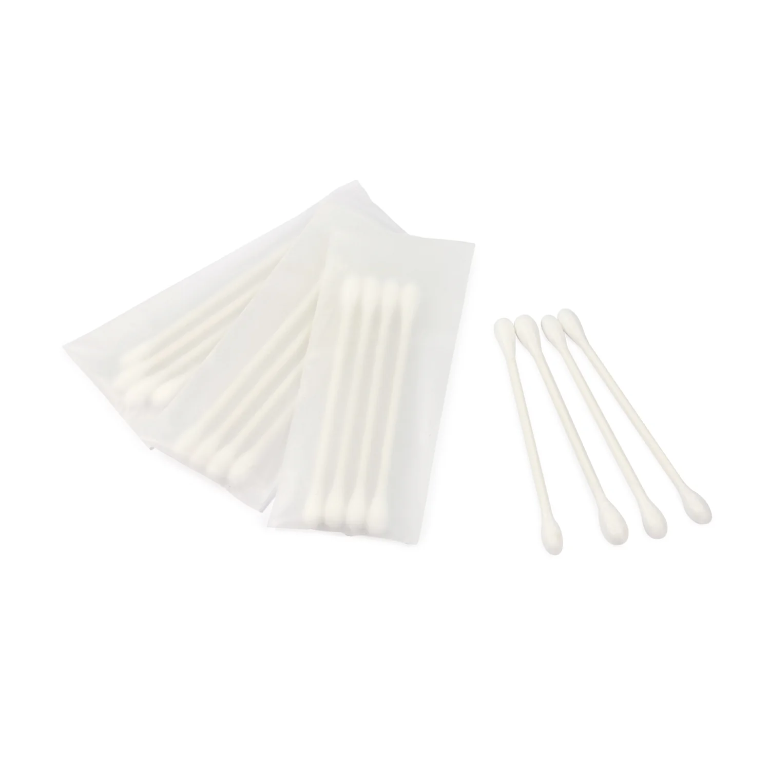 Cotton Buds with Paper Stem in Corn-starch Bag (500 Pack) - Eco-Friendly