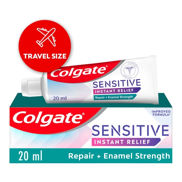 Colgate Sensitive Instant Relief Toothpaste 20ml – No Minimum Order