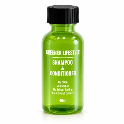 Greener Lifestyle Shampoo & Conditioner 40ml – With Argan Oil