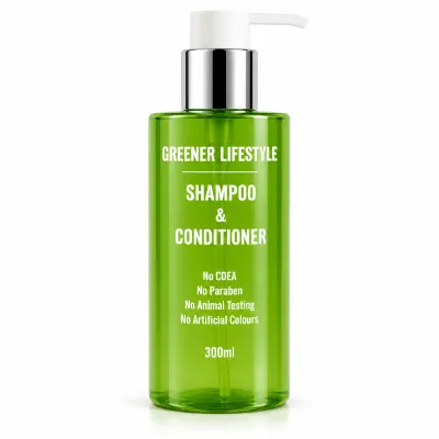 Greener Lifestyle Shampoo & Conditioner 300ml – With Argan Oil
