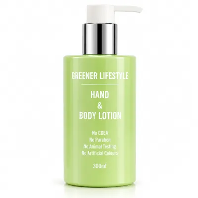 Greener Lifestyle Hand & Body Lotion 300ml – With Argan Oil