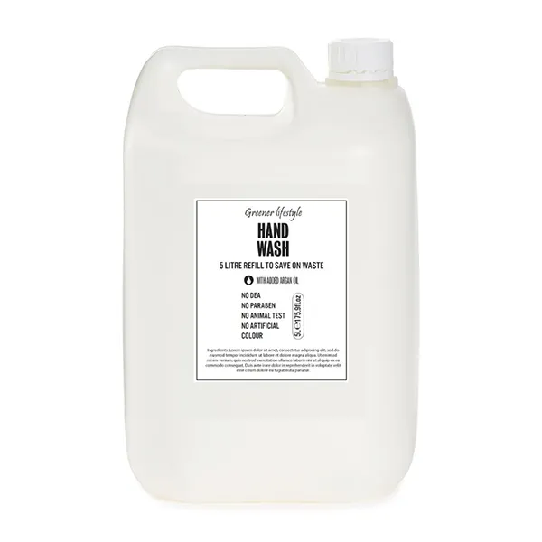 Greener Lifestyle Hand Wash 5L – With Argan Oil