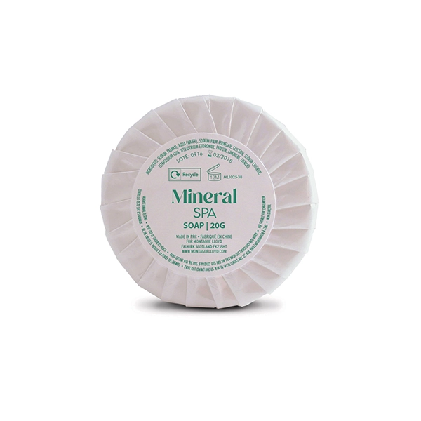 Mineral Spa Soap Pleat Wrap 20g