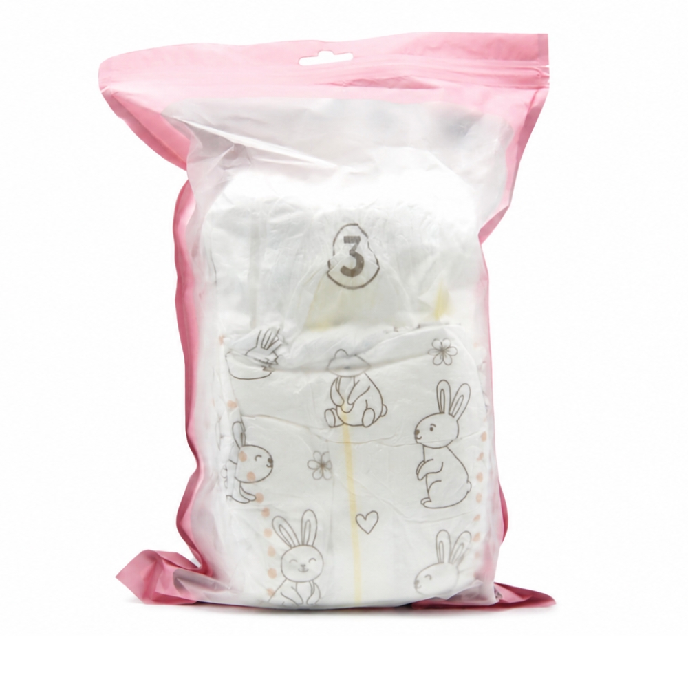8 Nappies Individually Packed, Pink – Small Pack of Nappies | Bulk Discount