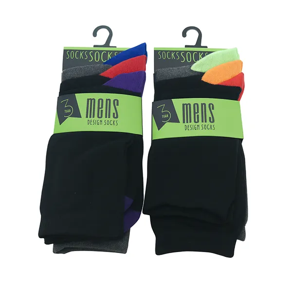 Men’s Black Winter Socks Wholesale – 3 PAIR PACK Bulk Discounted