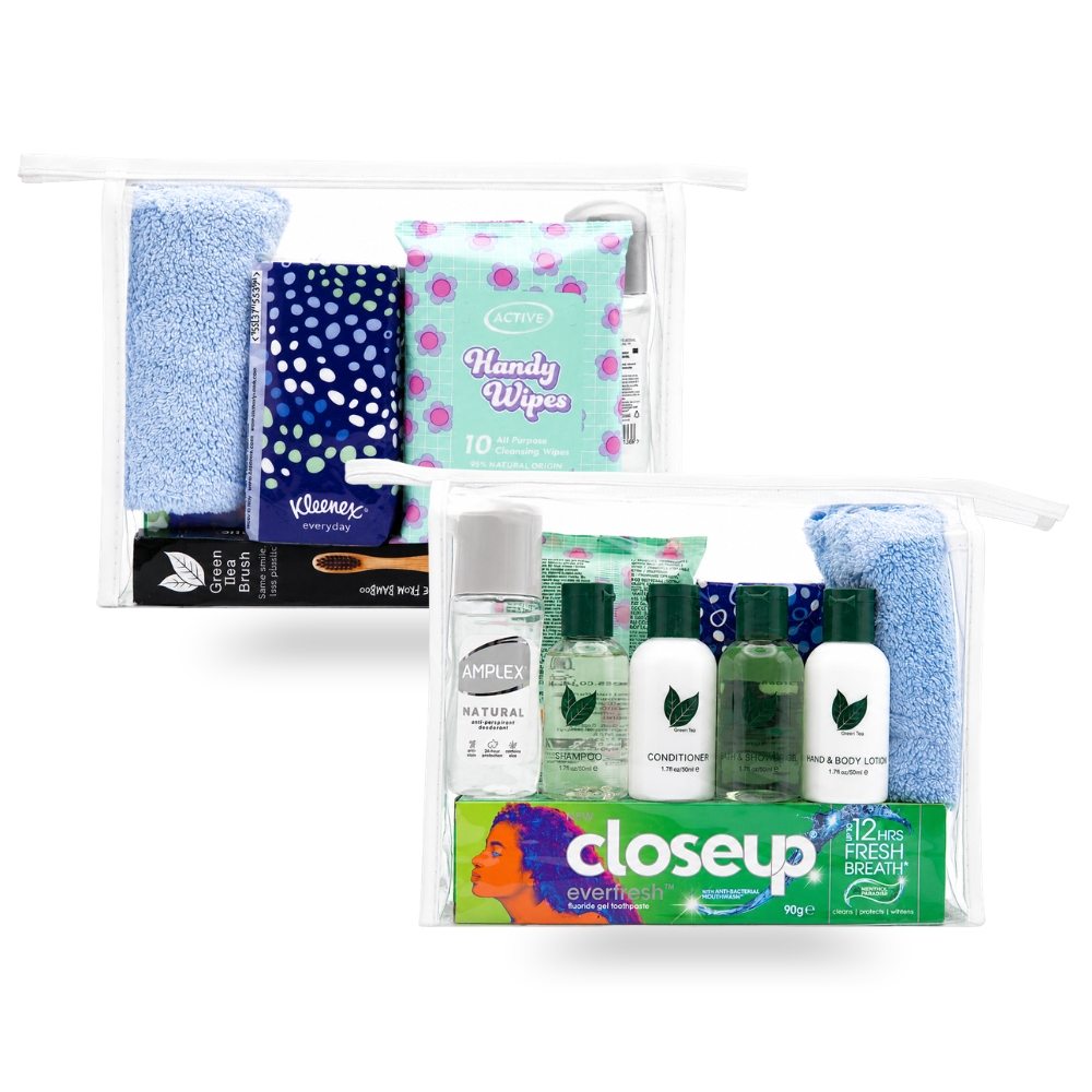 Dignity Bag Medium | Personal Care Pack with Flannel 
